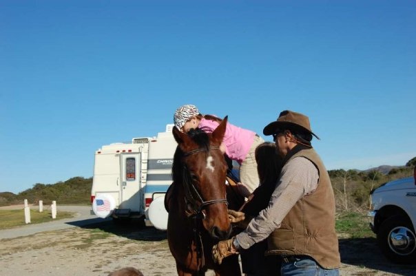 HorseParty2009/Rachel___Hank_with_Taz.jpg
